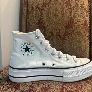 Converse Classic White High-Top Sneakers